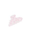 Hair clip with mini hearts