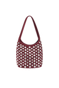 Shoulder Bags Rivet Punk Polyester Daily Accessories